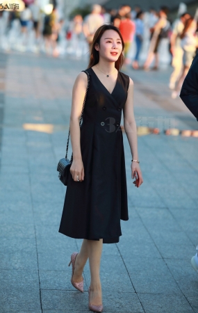 连衣裙，端庄美女-12P