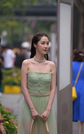 高挑的美人儿